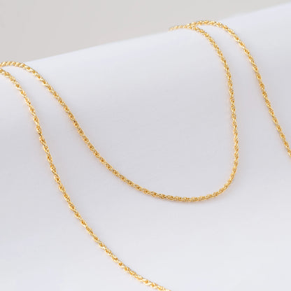 Cadena Lazo Diamantado 1.7 mm 65 cms