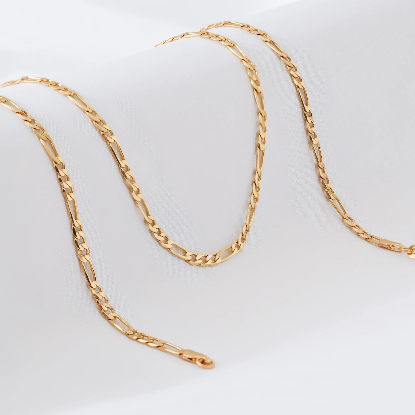 Cadena  3 x 1 Diamantada 65 Cms 3 mm