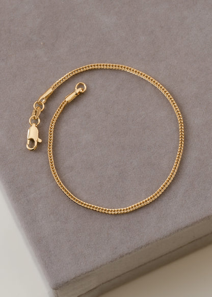 Pulsera Franco Cuadrada 20 Cms