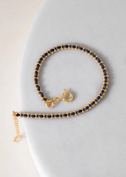 Pulsera Hilo Laminado 15 Cms + Extensor