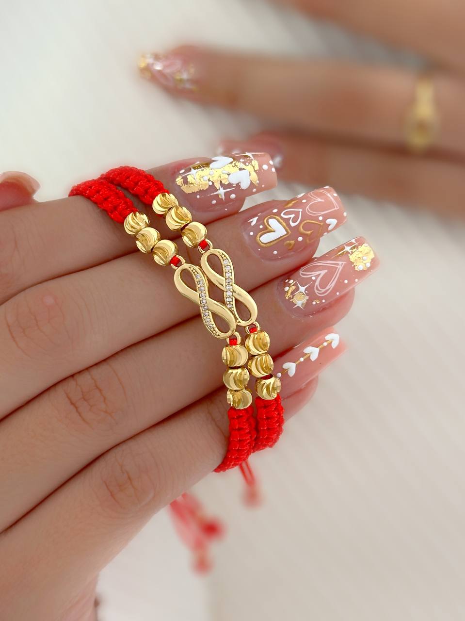 Exclusivas manillas 5mm con herraje infinito